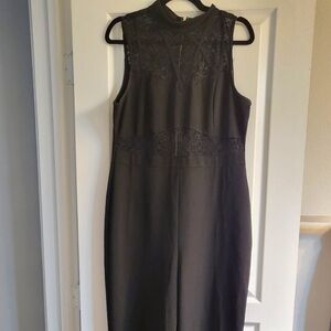 Fashion Nova Elegant Black Sleeveless Jumpsuit